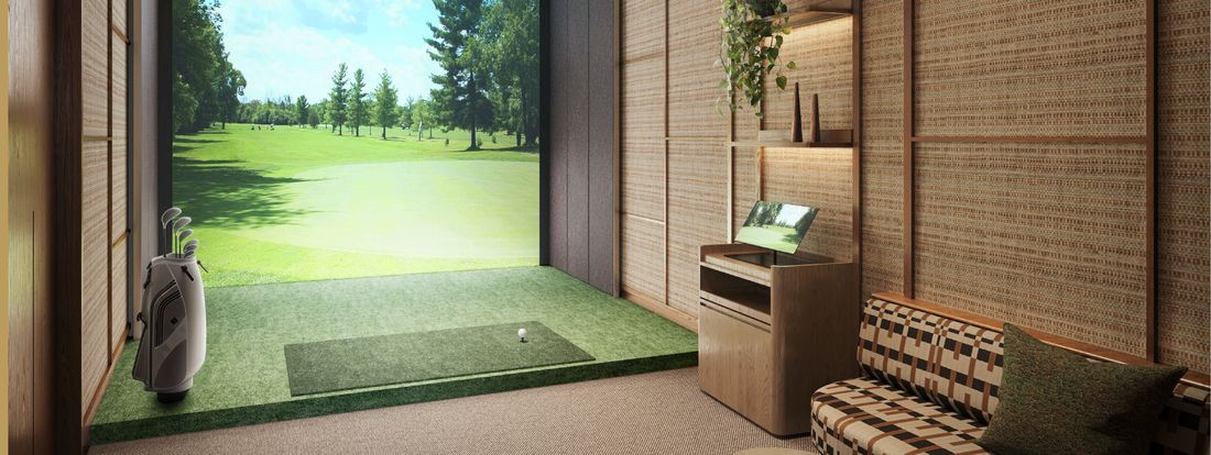 The Golf Simulator at Thomson Reserve, artist&rsquo;s impression