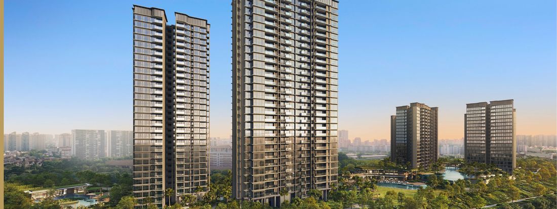The six towers of Thomson Reserve at Thomson Reserve, artist&rsquo;s impression