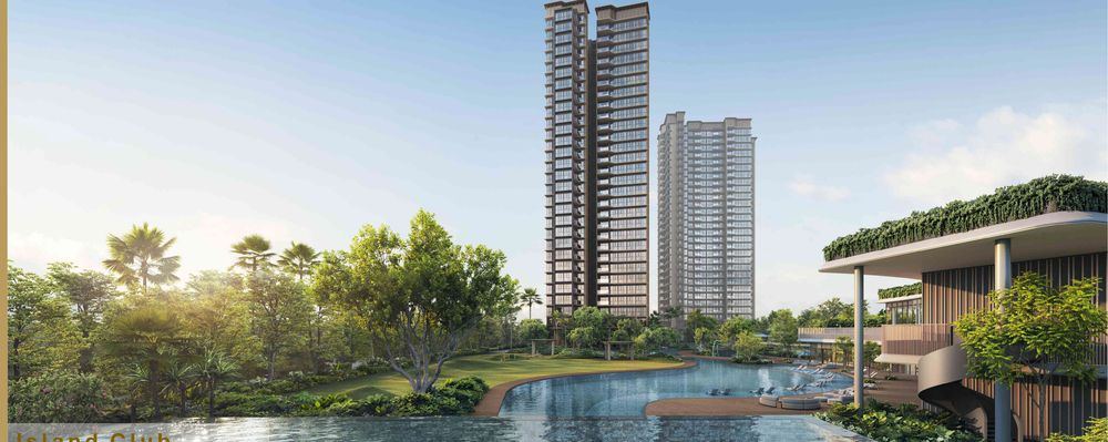 The Infinity Lap Pool at the Island Club, Thomson Reserve, artist’s impression