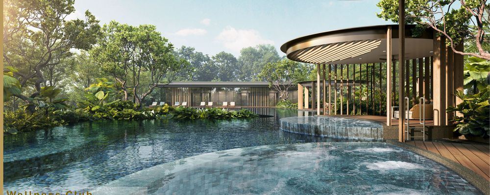 The Hydro Spa Pool at the Wellness Club, Thomson Reserve, artist’s impression