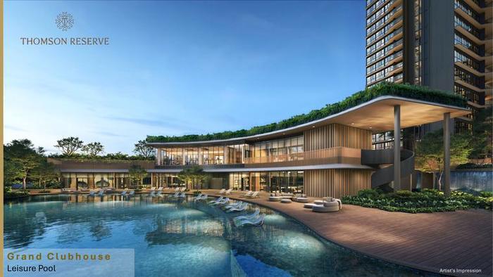 Leisure Pool at Thomson Reserve, artist's impression