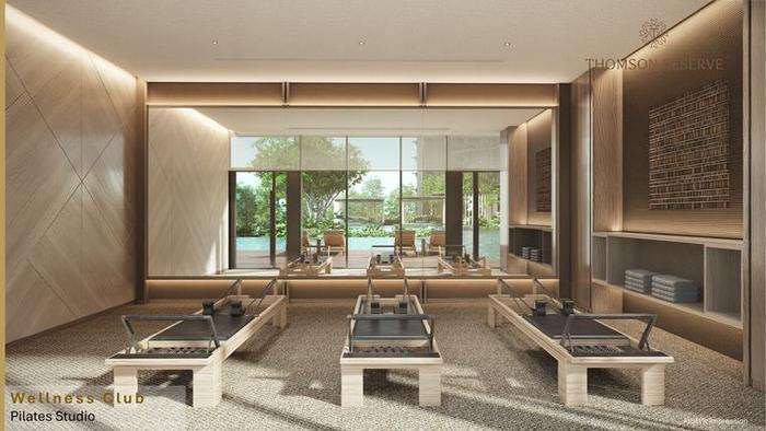 Pilates Studio at Thomson Reserve, artist's impression