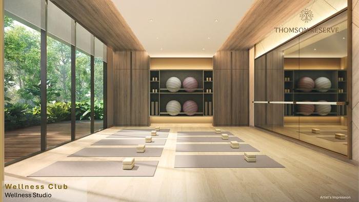Wellness Studio at Thomson Reserve, artist's impression