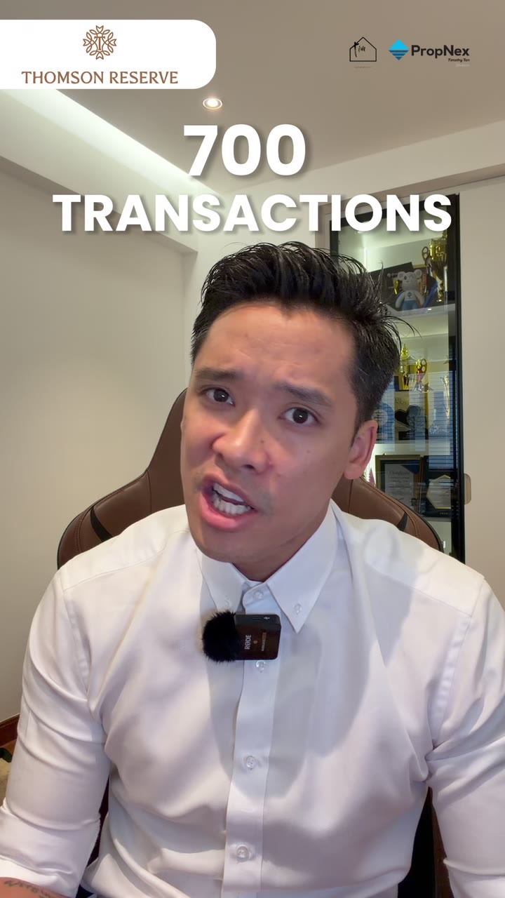 Timothy Tan, licensed salesperson, speaking about Thomson Reserve
